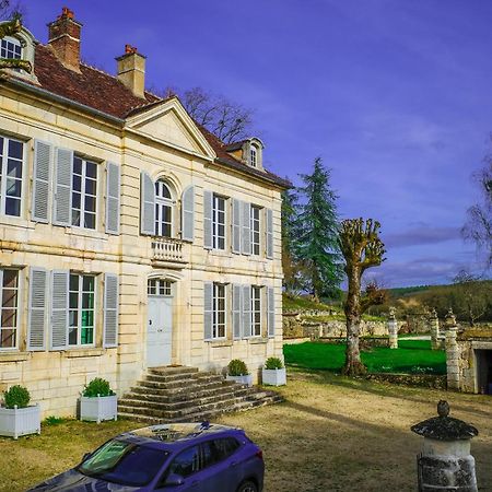 Gite Chateau Du Colombier - Piscine Chauffee Vila Mailly-le-Château Exterior foto