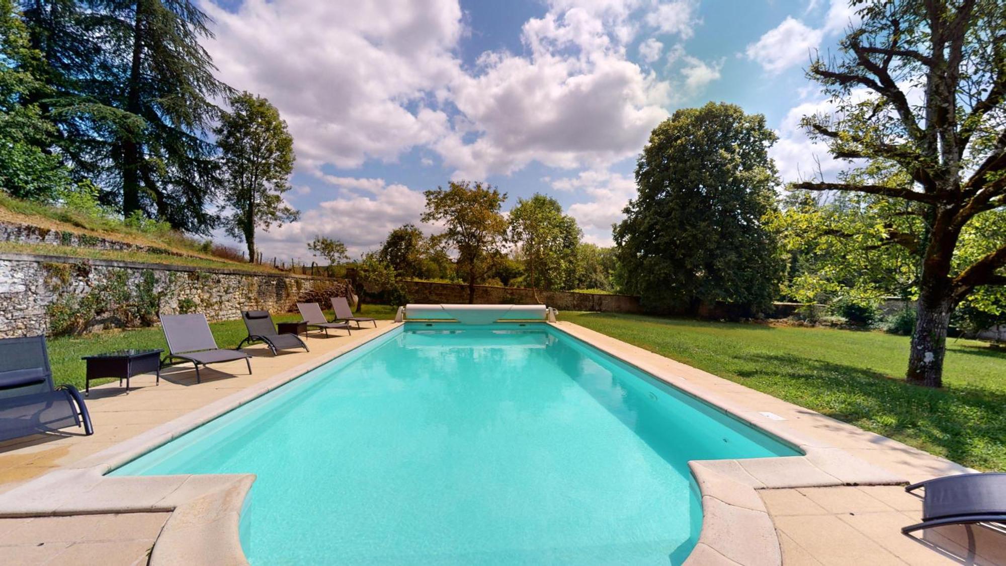 Gite Chateau Du Colombier - Piscine Chauffee Vila Mailly-le-Château Exterior foto