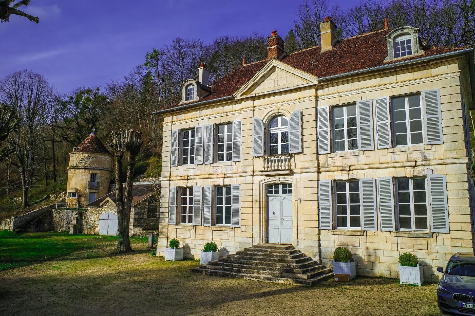 Gite Chateau Du Colombier - Piscine Chauffee Vila Mailly-le-Château Exterior foto